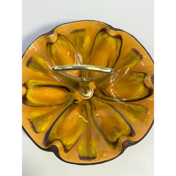 Tidbit Candy Nut Dish Handled  Sequoia Treasure Craft California Pottery 610 USA - Picture 10 of 16